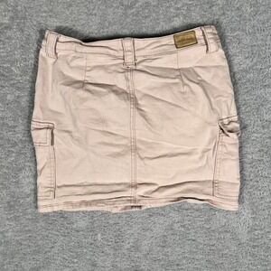 Y2K Denim Blvd Los Angeles‎ Pink Cargo Mini Skirt Size L